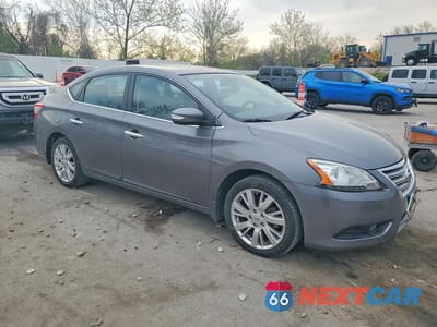 Czwarte zdjęcie samochodu z boku: 2015 NISSAN SENTRA SL VIN:3N1AB7AP0FY257776 - miniatura