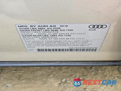 Zdjęcie 13 z 13 samochodu: 2016 AUDI Q3 PREMIUM PLUS VIN:WA1EFCFS9GR020164 - miniatura