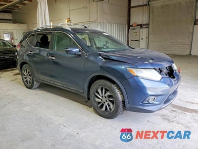 Czwarte zdjęcie samochodu z boku: 2015 NISSAN ROGUE SL VIN:5N1AT2MT0FC801350 - miniatura