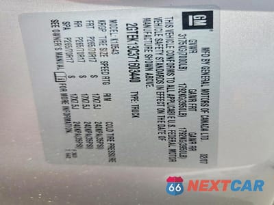 Zdjęcie 12 z 12 samochodu: 2007 GMC NEW SIERRA K1500 VIN:2GTEK13C371603440 - miniatura