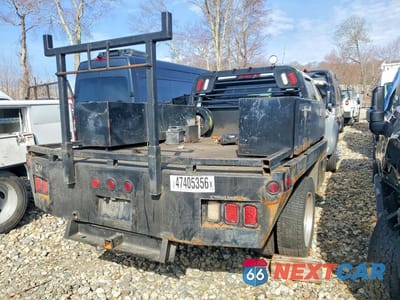 Trzecie zdjęcie samochodu z tyłu: 2012 DODGE RAM CHASSIS CAB FLATBED TRUCK VIN:3C7WDNEL4CG235454 - miniatura