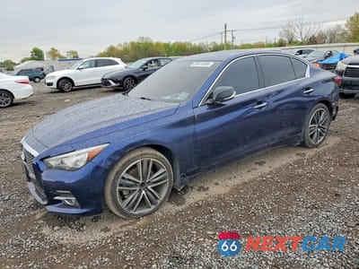 2021 INFINITI Q50 SIGNATURE EDITION JN1EV7CP7MM706120 - główne zdjęcie licytacji z USA - miniatura
