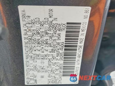 Zdjęcie 12 z 12 samochodu: 2010 TOYOTA TACOMA DOUBLE CAB PRERUNNER VIN:3TMJU4GN7AM100936 - miniatura