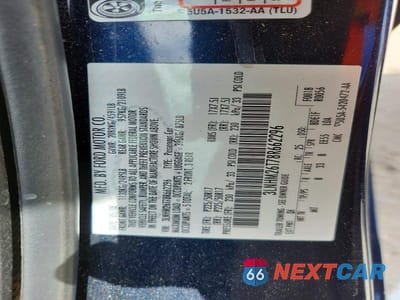 Zdjęcie 13 z 13 samochodu: 2008 LINCOLN MKZ VIN:3LNHM26T78R662296 - miniatura
