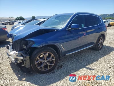 2021 BMW X3 XDRIVE30E 5UXTS1C03M9H64341 - główne zdjęcie licytacji z USA - miniatura