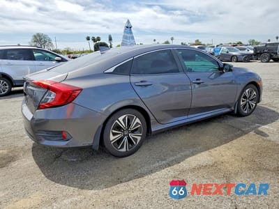 Trzecie zdjęcie samochodu z tyłu: 2017 HONDA CIVIC EXL VIN:2HGFC1F71HH631814 - miniatura