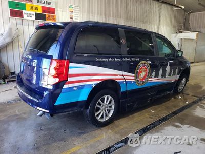 Trzecie zdjęcie samochodu z tyłu: 2015 DODGE GRAND CARAVAN SXT VIN:2C4RDGCG3FR604394 - miniatura