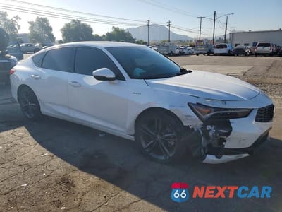 Czwarte zdjęcie samochodu z boku: 2023 ACURA INTEGRA A-SPEC TECH VIN:19UDE4H62PA004480 - miniatura