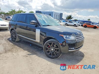Czwarte zdjęcie samochodu z boku: 2015 LAND ROVER RANGE ROVER HSE VIN:SALGS2VF3FA225283 - miniatura