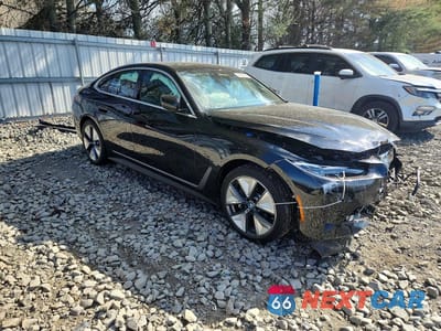 Czwarte zdjęcie samochodu z boku: 2024 BMW I4 XDRIVE 40 VIN:WBY83FB08RFS58415 - miniatura