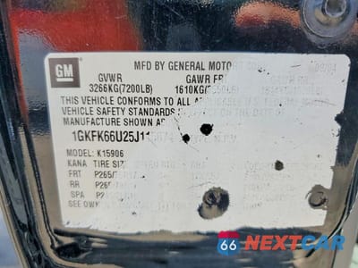 Zdjęcie 14 z 14 samochodu: 2005 GMC YUKON XL DENALI VIN:1GKFK66U25J115674 - miniatura