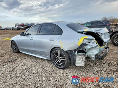 Drugie zdjęcie samochodu z przodu: 2022 MERCEDES-BENZ C 300 4MATIC VIN:W1KAF4HB2NR044574 - miniatura