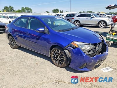 Czwarte zdjęcie samochodu z boku: 2015 TOYOTA COROLLA S PLUS VIN:5YFBURHE5FP326067 - miniatura