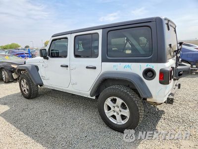 Drugie zdjęcie samochodu z przodu: 2020 JEEP WRANGLER UNLIMITED SPORT VIN:1C4HJXDN9LW299469 - miniatura