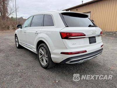 Trzecie zdjęcie samochodu z tyłu: 2021 AUDI Q7 PREMIUM PLUS VIN:WA1LXAF71MD017482 - miniatura