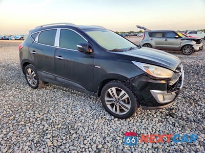 Czwarte zdjęcie samochodu z boku: 2014 HYUNDAI TUCSON LIMITED VIN:KM8JU3AG7EU806936 - miniatura