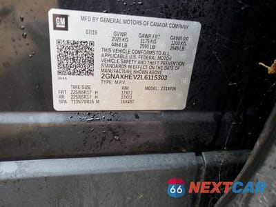 Zdjęcie 12 z 12 samochodu: 2020 CHEVROLET EQUINOX LS VIN:2GNAXHEV2L6115303 - miniatura