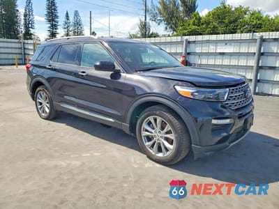 Czwarte zdjęcie samochodu z boku: 2024 FORD EXPLORER LIMITED VIN:1FMSK7FH4RGA05419 - miniatura