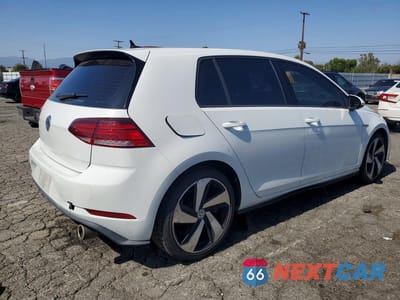 Trzecie zdjęcie samochodu z tyłu: 2020 VOLKSWAGEN GTI S VIN:3VW5T7AU0LM012025 - miniatura