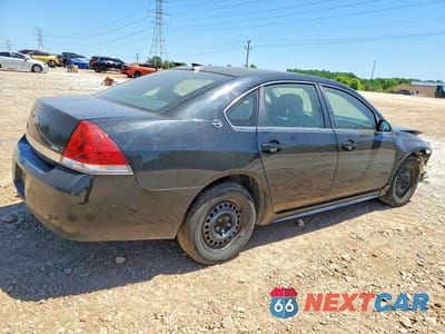 Trzecie zdjęcie samochodu z tyłu: 2009 CHEVROLET IMPALA LS VIN:2G1WB57K991190299 - miniatura