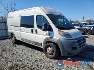 Czwarte zdjęcie samochodu z boku: 2017 RAM PROMASTER 2500 2500 HIGH VIN:3C6TRVDG4HE515133 - miniatura