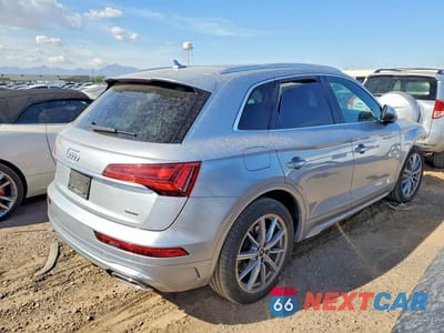 Trzecie zdjęcie samochodu z tyłu: 2022 AUDI Q5 E PREMIUM PLUS 55 VIN:WA1E2AFY7N2011652 - miniatura