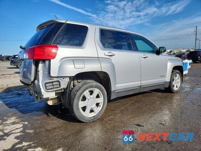 Trzecie zdjęcie samochodu z tyłu: 2015 GMC TERRAIN SL VIN:2GKALNEKXF6368029 - miniatura
