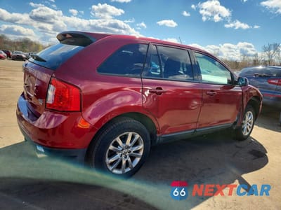 Trzecie zdjęcie samochodu z tyłu: 2013 FORD EDGE SEL VIN:2FMDK4JC0DBA39604 - miniatura