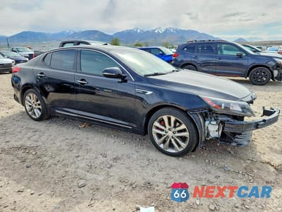 Czwarte zdjęcie samochodu z boku: 2015 KIA OPTIMA SX VIN:5XXGR4A66FG420559 - miniatura