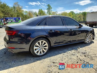 Trzecie zdjęcie samochodu z tyłu: 2018 AUDI A4 PREMIUM VIN:WAUDNAF46JA077712 - miniatura