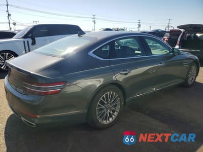 Trzecie zdjęcie samochodu z tyłu: 2021 GENESIS G80 2.5T VIN:KMTGB4SC4MU049158 - miniatura