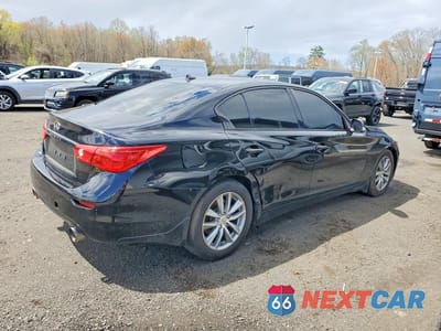 Trzecie zdjęcie samochodu z tyłu: 2016 INFINITI Q50 3.0T PREMIUM VIN:JN1EV7AR4GM346913 - miniatura