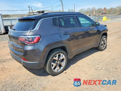 Trzecie zdjęcie samochodu z tyłu: 2021 JEEP COMPASS LIMITED VIN:3C4NJDCB1MT502807 - miniatura