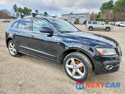 Czwarte zdjęcie samochodu z boku: 2017 AUDI Q5 PREMIUM PLUS VIN:WA1M2AFP6HA089773 - miniatura