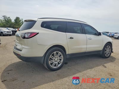 Trzecie zdjęcie samochodu z tyłu: 2013 CHEVROLET TRAVERSE LT VIN:1GNKVGKD4DJ206352 - miniatura