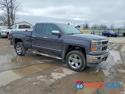 Czwarte zdjęcie samochodu z boku: 2014 CHEVROLET SILVERADO K1500 LTZ VIN:1GCVKSEC9EZ377184 - miniatura