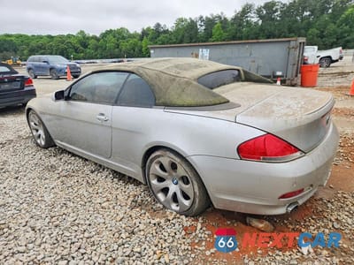 Drugie zdjęcie samochodu z przodu: 2006 BMW 650 I VIN:WBAEK13406CN79824 - miniatura