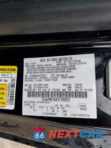Zdjęcie 12 z 12 samochodu: 2019 FORD MUSTANG GT VIN:1FA6P8CF6K5129022 - miniatura