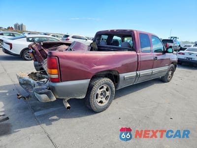 Trzecie zdjęcie samochodu z tyłu: 2000 CHEVROLET SILVERADO VIN:2GCEC19TXY1271891 - miniatura