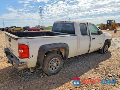 Trzecie zdjęcie samochodu z tyłu: 2010 CHEVROLET SILVERADO C1500 VIN:1GCSCPEX7AZ231862 - miniatura