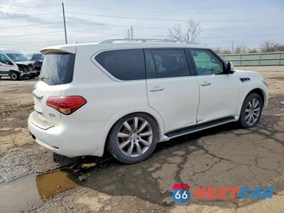 Trzecie zdjęcie samochodu z tyłu: 2013 INFINITI QX56 BASE VIN:JN8AZ2NE1D9040944 - miniatura