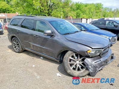 Czwarte zdjęcie samochodu z boku: 2017 DODGE DURANGO GT VIN:1C4RDJDG1HC957904 - miniatura