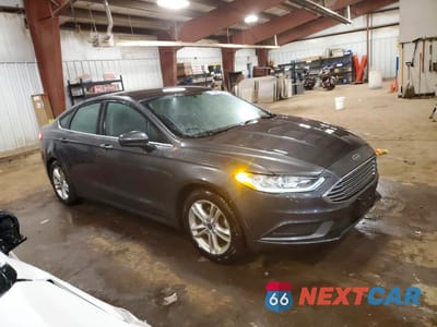 Czwarte zdjęcie samochodu z boku: 2018 FORD FUSION SE VIN:3FA6P0HD6JR217749 - miniatura