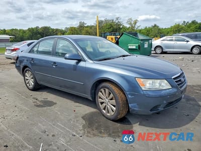 Czwarte zdjęcie samochodu z boku: 2010 HYUNDAI SONATA GLS VIN:5NPET4AC7AH658142 - miniatura