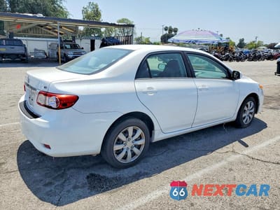 Trzecie zdjęcie samochodu z tyłu: 2012 TOYOTA COROLLA LE VIN:5YFBU4EE3CP024151 - miniatura
