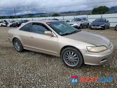 Czwarte zdjęcie samochodu z boku: 2001 HONDA ACCORD EX VIN:1HGCG22591A001349 - miniatura