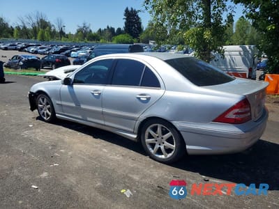 Drugie zdjęcie samochodu z przodu: 2007 MERCEDES-BENZ C 230 VIN:WDBRF52HX7A918394 - miniatura