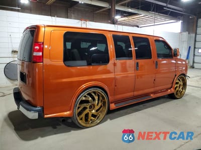 Trzecie zdjęcie samochodu z tyłu: 2006 CHEVROLET EXPRESS G1500 VIN:1GBFH15T561199453 - miniatura