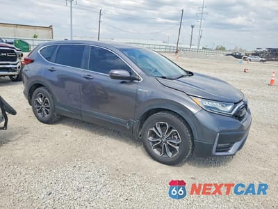 Czwarte zdjęcie samochodu z boku: 2022 HONDA CR-V EX VIN:5J6RT6H51NL001580 - miniatura