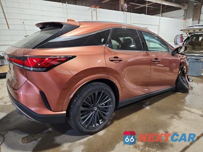 Trzecie zdjęcie samochodu z tyłu: 2026 LEXUS RX 350H PREMIUM VIN:2T2BBMCA8TC125011 - miniatura